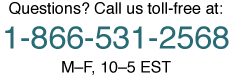 Call Us Toll-Free at 1-866-531-2568
